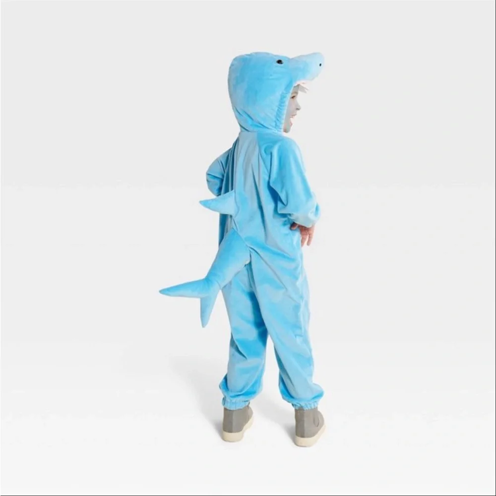 Shark Costume Size 0-6 Months Infant Baby Shark Ocean Water Animal Dress Up NWT